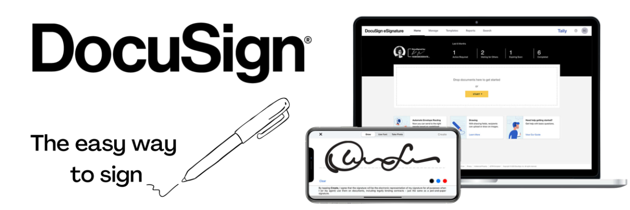 DocuSign - an easy way to sign